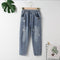 Spring And Autumn Children's Jeans Fashion Broken Pants